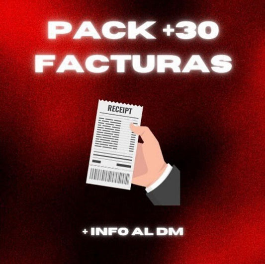 PACK FACTURAS